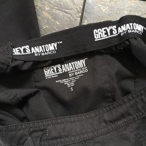 Black Grey’s Anatomy Scrub Bottoms